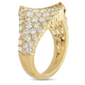 Bague - 18 carats Or jaune, Bague en or jaune 18 carats avec, Bijoux, Sacs & Beauté, Bagues