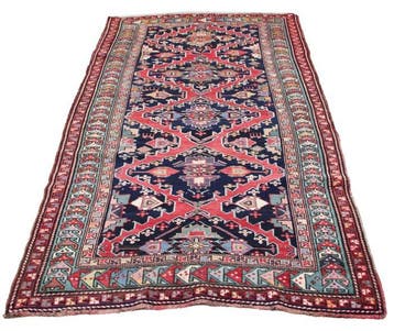 Kazak Antiek Tapijten - Vloerkleed - 260 cm - 132 cm -, Nieuw