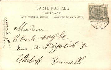 Belgique - Noms des provinces - Carte postale (149) -
