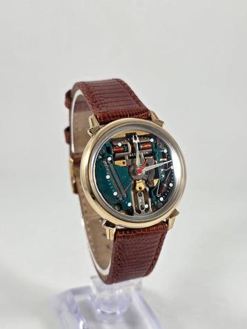 Bulova - Accutron Spaceview-Révisée 214 - Heren - 1964, Bijoux, Sacs & Beauté