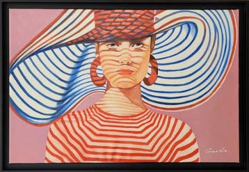 Jack Gage (1946) - Striped Elegance
