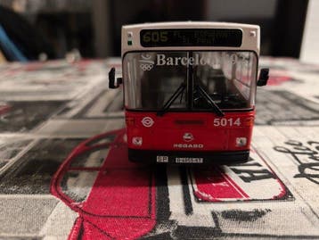 1:43 - Modelbus - Pegaso 6420 TMB - Barcelona 92 Cobi, Hobby en Vrije tijd, Nieuw