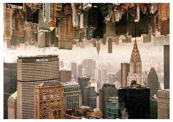 Roberto Cavalli (Italia - 1971) - Upside Town, In New York