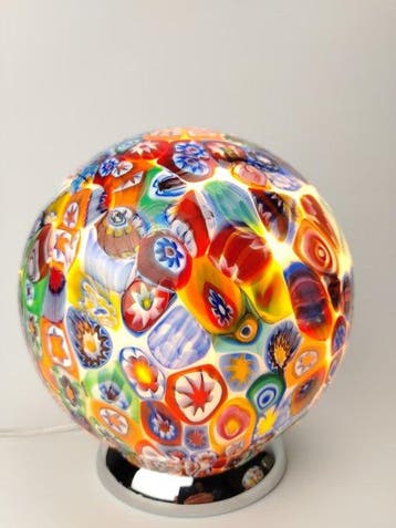 Lampe de table - Verre de Murano - Lampe de table Murrine