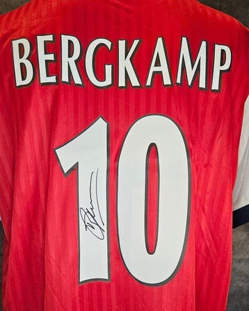 Arsenal - Voetbal - Dennis Bergkamp - Maillot de football, Nieuw
