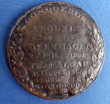 Royaume-Uni. Medal ND - Vice-Admiral Horatio Nelson - The