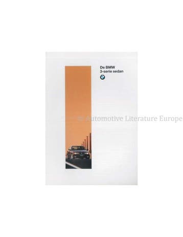 1996 BMW 3 SERIE SEDAN BROCHURE ITALIAANS, Nieuw