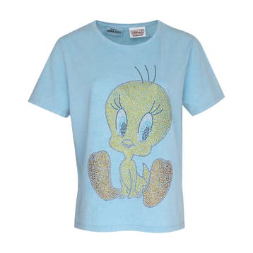 Frogbox • lichtblauw t-shirt Tweety • 36, Verzenden