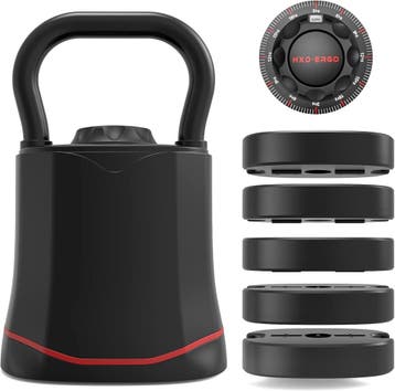 Verstelbare Kettlebell 6-in-1 | Retour deal | 35% Korting, Sport en Fitness, Verzenden, Zo goed als nieuw, Kettlebell