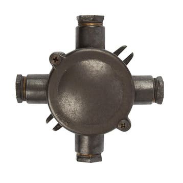 Jaren 30 Schakelmateriaal Jaren 30 Vintage Lasdoos X Zwart B, Tuin en Terras, Verzenden, Nieuw