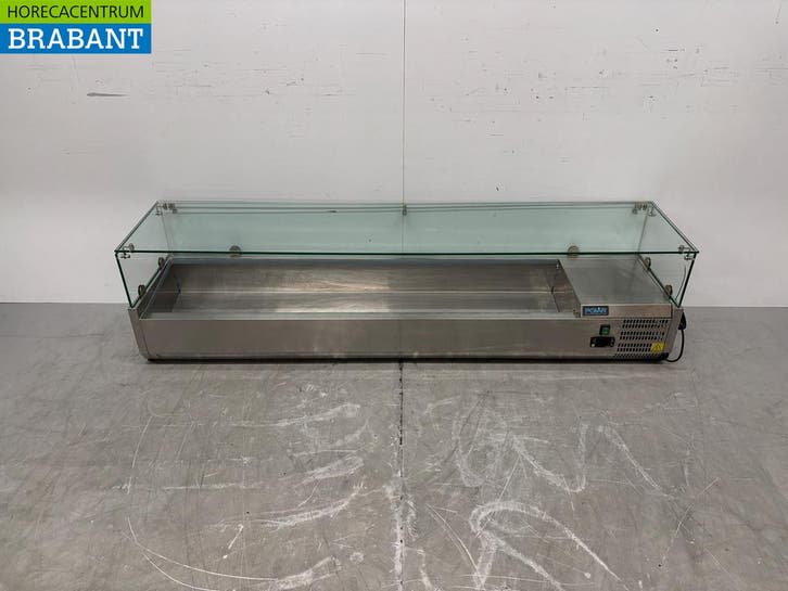Acier inoxydable Polar Vitrine à poser Vitrine réfrigérée à, Zakelijke goederen, Horeca | Keukenapparatuur, Verzenden