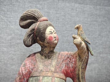 Oud Chinees, Tang-dynastie Keramiek Een Chinese replica uit