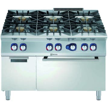 Fornuis + Oven | e-XP 900 | Gas | 6 Branders (6x 10kW) +, Verzenden, Nieuw in verpakking