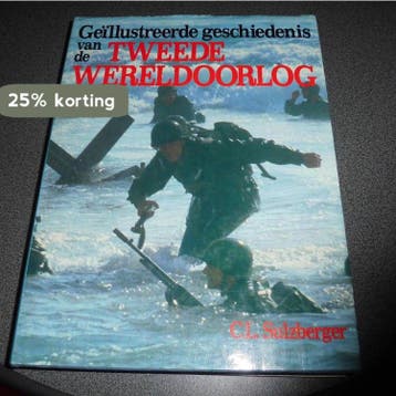 Geillustreerde gesch. 2e w.oorlog 9789032500917 Sulzberger, Verzenden, Gelezen, Sulzberger