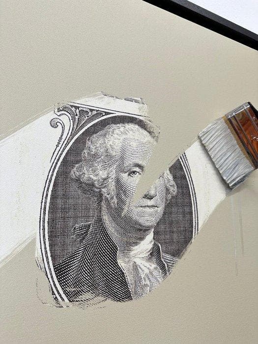 Santicri - Dèjà-vu Dollar, Antiek en Kunst, Kunst | Schilderijen | Modern