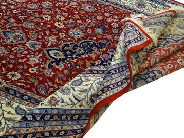 Isfahan - Gereinigd - Vloerkleed - 378 cm - 280 cm