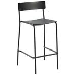 Serax Barkruk August Aluminium Zwart - Tuinstoel - Nieuw in, Verzenden, Nieuw, Aluminium
