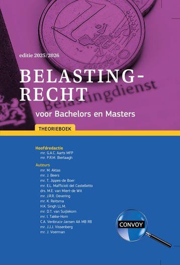 2025/2026 / Belastingrecht voor Bachelors en Masters /, Boeken, Verzenden, Zo goed als nieuw, G.A.C. Aarts
