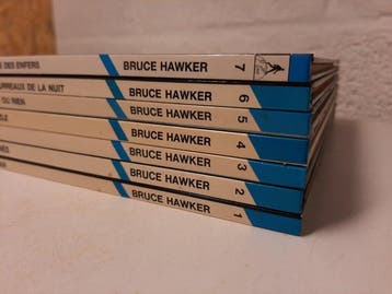 Bruce J. Hawker T1 à 7 - 7x C - 7 Album - Eerste druk -, Livres