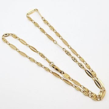 Anneau de cou - 18 carats Or jaune, Handtassen en Accessoires, Antieke sieraden