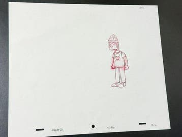 Gracie Films - Originele animatietekening van Jimbo,, Cd's en Dvd's, Nieuw in verpakking