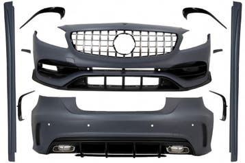 Facelift A45 AMG Look Body Kit voor Mercedes Benz A-Klasse W, Ophalen of Verzenden