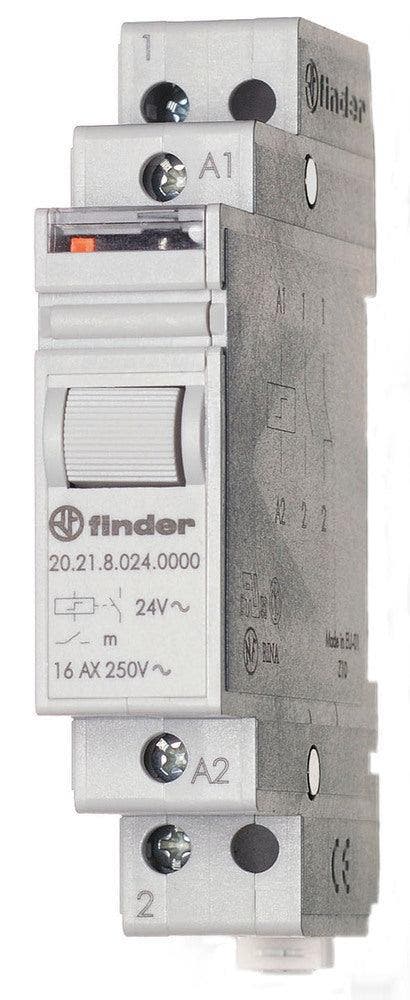 Finder 20 Relais bistable - 20.21.8.230.4000, Doe-het-zelf en Bouw, Elektriciteit en Kabels, Verzenden