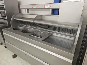 Perfecta bakwand friteuse 2x XXL R, 2 mands en bakplaat, Ophalen of Verzenden, Nieuw in verpakking