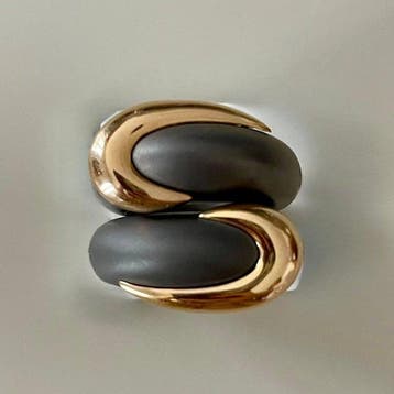 Pomellato - Ring - 18 karaat Titanium, Roségoud - 0.00ct., Handtassen en Accessoires, Ringen, Nieuw