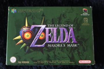 The Legend of Zelda Majoras Mask Nintendo 64 Boxed PAL, Consoles de jeu & Jeux vidéo, Verzenden