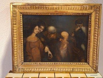 Europese school (XVIII) - Le médecin et patiente
