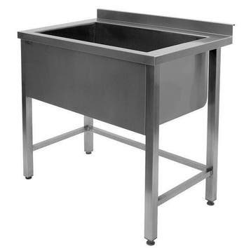 Spoeltafel | RVS | Grote Spoelbak | Achteropstand |, Verzenden