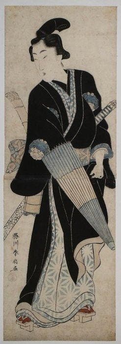 Katsukawa Shunsen /  (actief circa 1798–1830) Portret