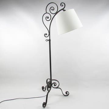 Staande lamp - Smeedijzer - Vintage staande lamp