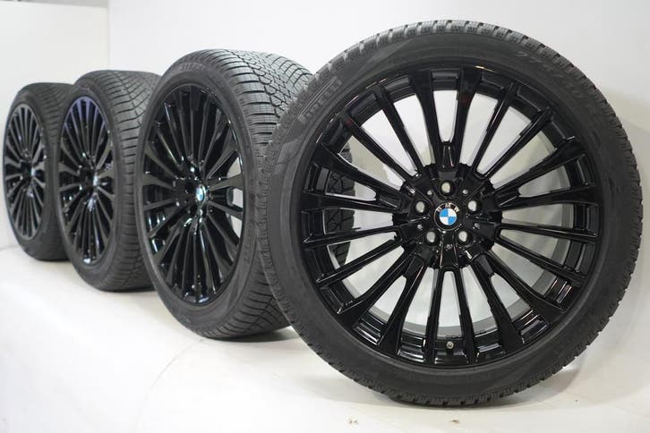 BMW X7 G07 757 22 inch velgen Pirelli Runflat Winterbanden O, Autos : Pièces & Accessoires, Pneus & Jantes, Enlèvement ou Envoi