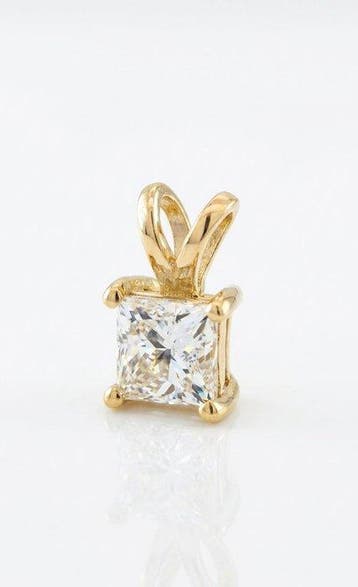 Pendentif - 14 carats Or jaune - 0.82ct. tw. Diamant