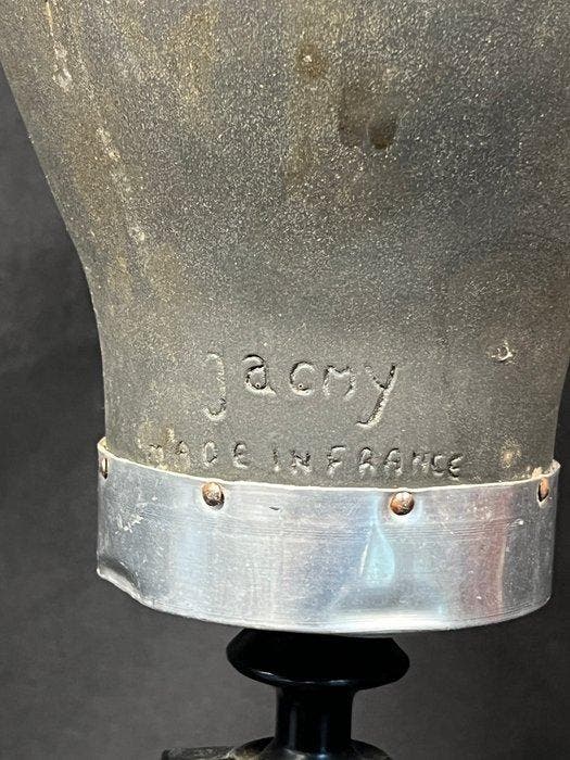 Jacmy - Testa per cappelli - Vintage Wig Stand - Mannequin -, Antiquités & Art, Curiosités & Brocante