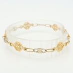 Armband - 18 karaat Geel goud, Rovaro, Witgoud