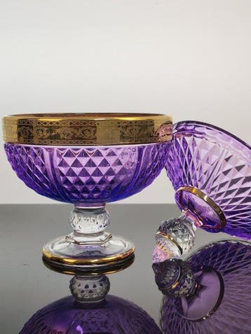 Secoloventesimo - Koekjesdoos - 24 kt goud - Purpl LOW Gold