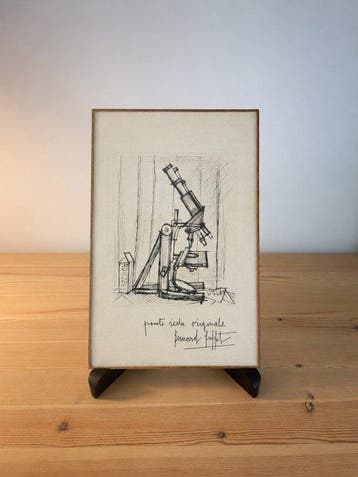 Bernard Buffet (1928-1999) - Le Microscope