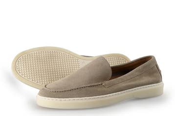 Manfield Instappers in maat 41 Beige, Verzenden, Overige typen
