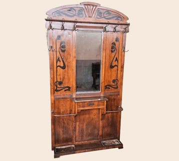 Kabinet - Hout - Mobiele ingang attaccapa