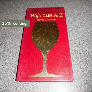 Vogue wijn van A-Z 9789003989802 Mcnulty, Boeken, Verzenden, Gelezen, Mcnulty