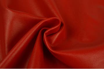 10 meter skai leer - Rood - 145cm breed, Hobby en Vrije tijd, Stoffen en Lappen, Verzenden, 120 cm of meer, Leer of Kunstleer