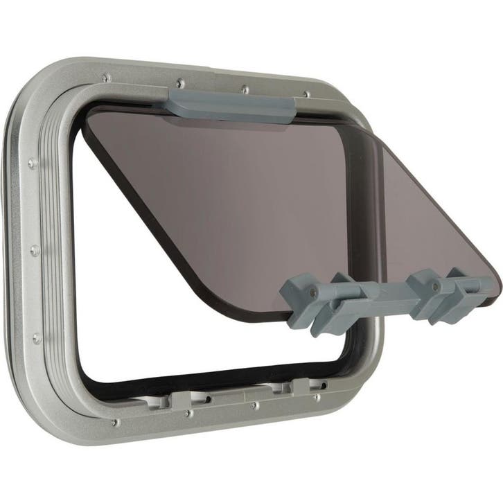 Patrijspoort Aluminium Rechthoekig 369 x 273mm, Watersport en Boten, Bootonderdelen, Nieuw, Ophalen of Verzenden