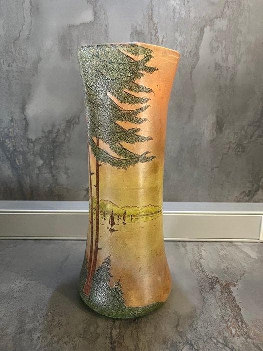 Legras & Cie. - François-Théodore Legras - Vase - Lacustre -, Antiek en Kunst, Kunst | Designobjecten