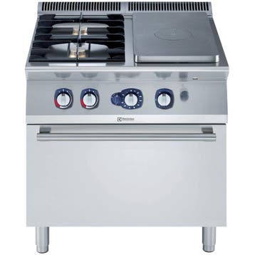 Fornuis/Doorkookplaat + Oven | e-XP 700 | Gas | 2 Branders, Verzenden, Nieuw in verpakking