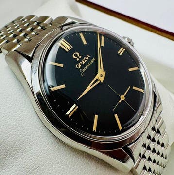Omega - Seamaster Jumbo - Black Gilt Dial - cal. 267 - Sans, Nieuw