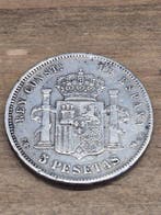 Spanje. Alfonso XIII. 5 Pesetas 1891 (Zonder minimumprijs)