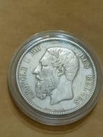 België. Leopold II. 5 Francs 1876 (Zonder minimumprijs)
